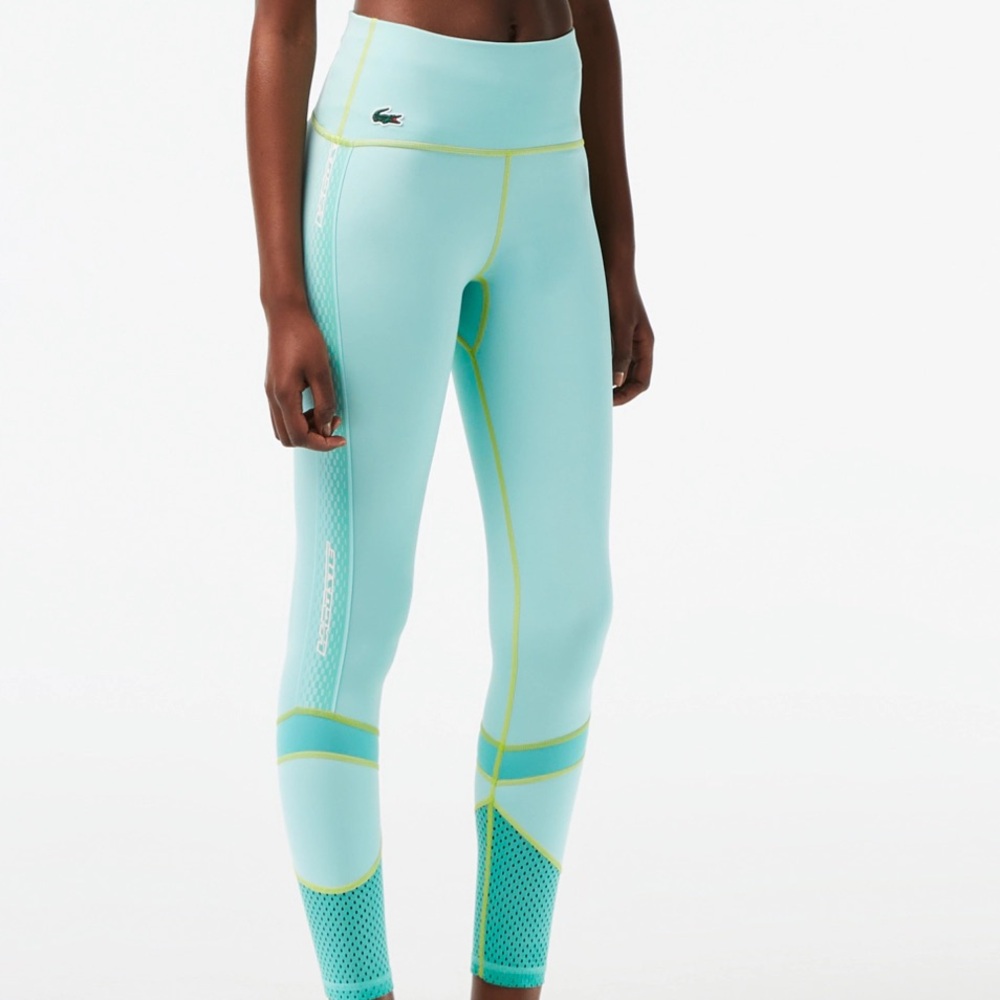 WOMEN’S SPORT LOGO STRIPE LEGGINGS